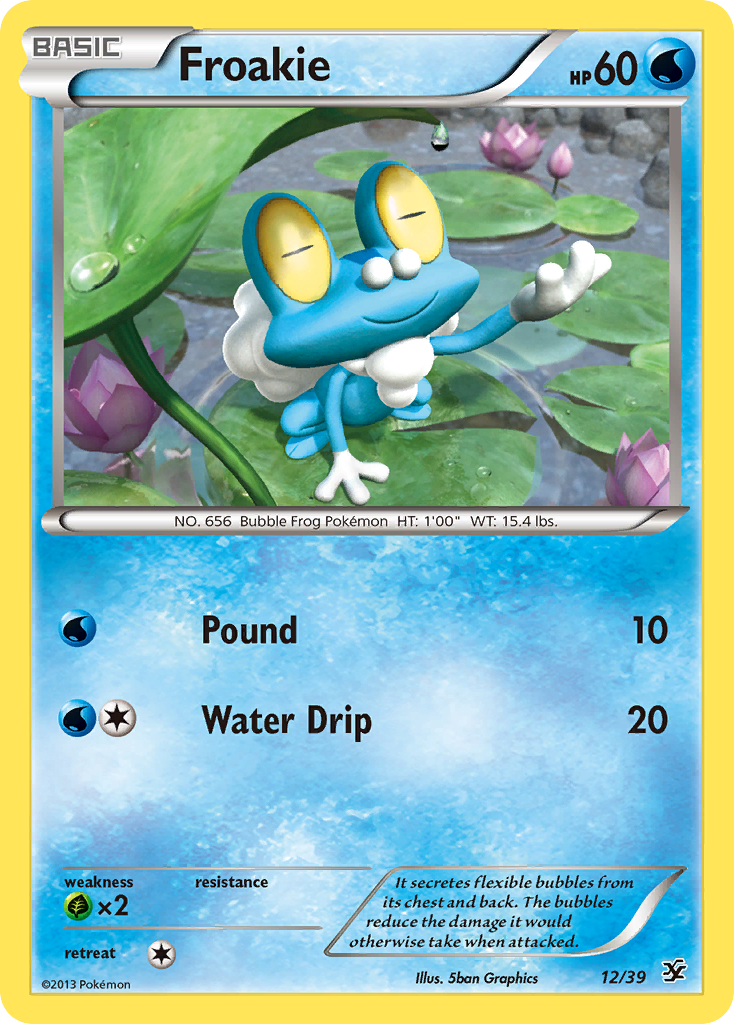 Froakie (12/39) [XY: Kalos Starter Set]