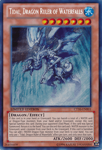 Tidal, Dragon Ruler of Waterfalls [CT10-EN001] Secret Rare - POKÉ JEUX