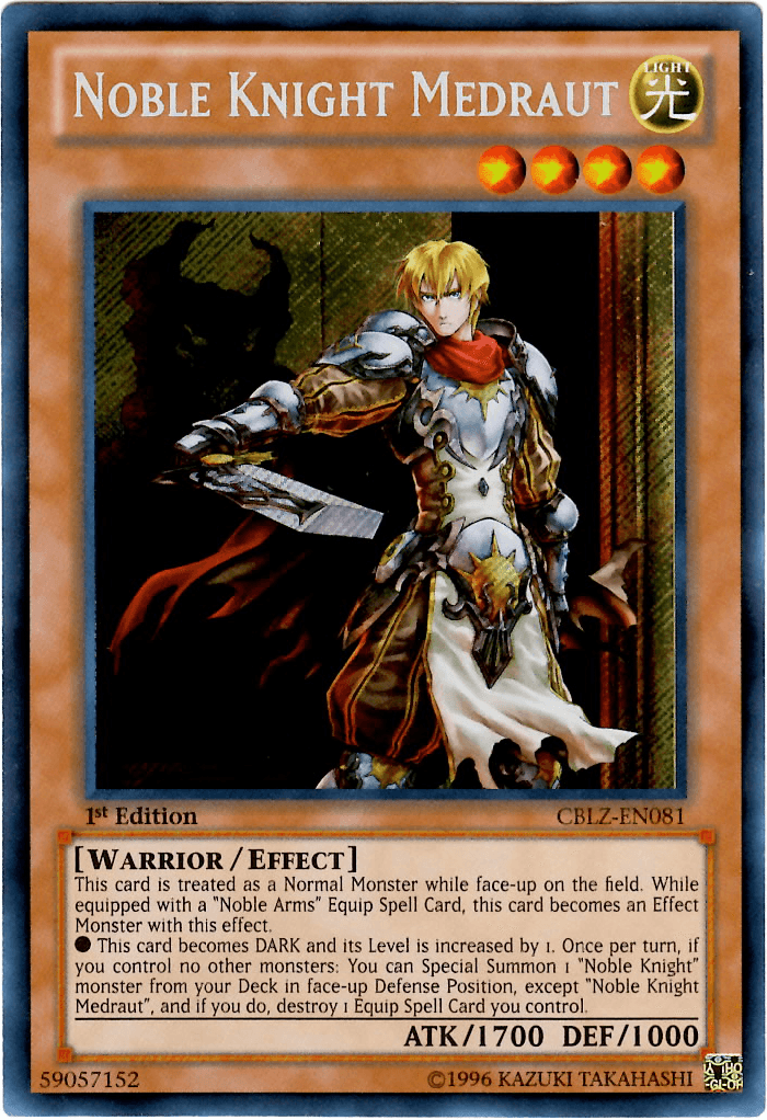 Noble Knight Medraut [CBLZ-EN081] Secret Rare - POKÉ JEUX