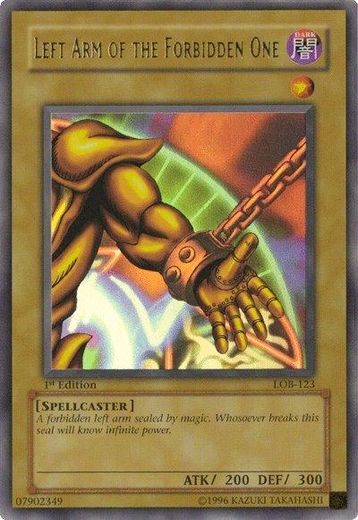 Left Arm of the Forbidden One [LOB-123] Ultra Rare - POKÉ JEUX