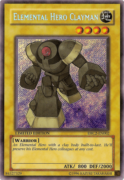 Elemental Hero Clayman [EHC2-EN002] Secret Rare - POKÉ JEUX