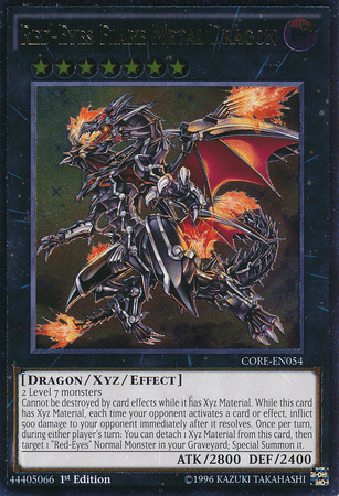 Red-Eyes Flare Metal Dragon [CORE-EN054] Ultimate Rare - POKÉ JEUX