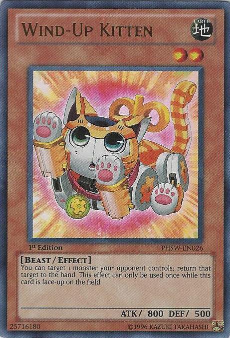 Wind-Up Kitten [PHSW-EN026] Ultra Rare - POKÉ JEUX