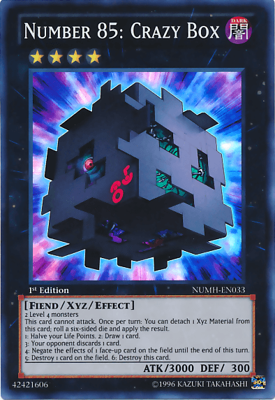 Number 85: Crazy Box [NUMH-EN033] Super Rare - POKÉ JEUX