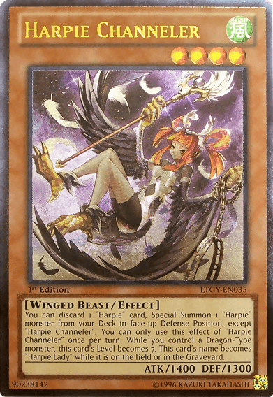 Harpie Channeler [LTGY-EN035] Ultimate Rare - POKÉ JEUX