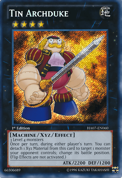 Tin Archduke [HA07-EN060] Secret Rare - POKÉ JEUX