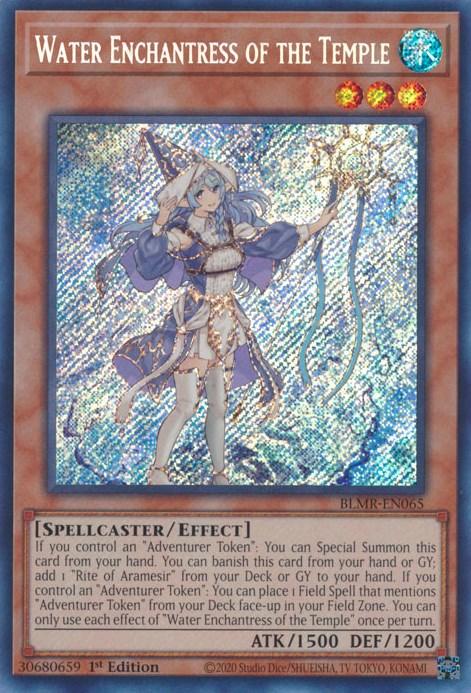 Water Enchantress of the Temple [BLMR-EN065] Secret Rare - POKÉ JEUX