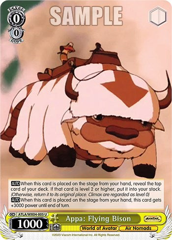 Appa: Flying Bison [Avatar: The Last Airbender]