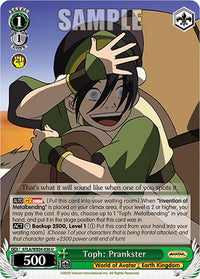 Toph: Prankster [Avatar: The Last Airbender]