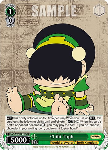 Chibi Toph (Foil) [Avatar: The Last Airbender]