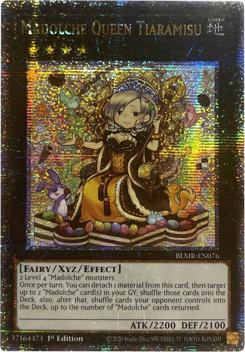 Madolche Queen Tiaramisu [BLMR-EN076] Quarter Century Secret Rare - POKÉ JEUX