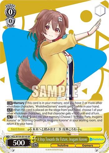 A Step Towards the Future, Inugami Korone [hololive production Vol. 2] - POKÉ JEUX