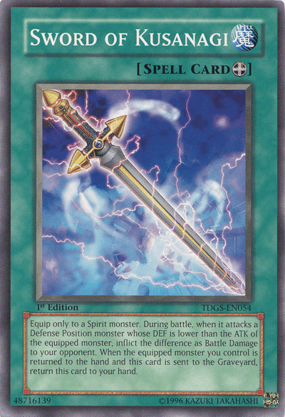 Sword of Kusanagi [TDGS-EN054] Common - POKÉ JEUX