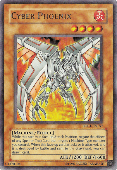 Cyber Phoenix [DR04-EN189] Ultra Rare - POKÉ JEUX