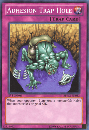 Adhesion Trap Hole [BPW2-EN083] Super Rare - POKÉ JEUX