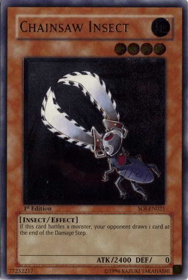 Chainsaw Insect (UTR) [SOI-EN021] Ultimate Rare - POKÉ JEUX