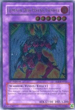 Elemental Hero Phoenix Enforcer [EOJ-EN032] Ultimate Rare - POKÉ JEUX