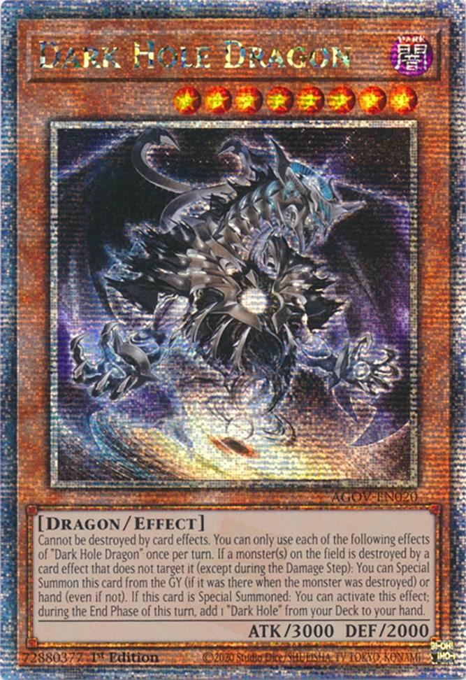 Dark Hole Dragon (Quarter Century Secret Rare) [AGOV-EN020] Quarter Century Secret Rare - POKÉ JEUX