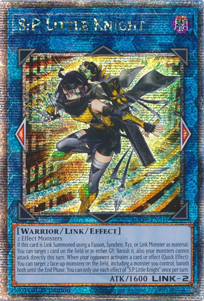 S:P Little Knight (Quarter Century Secret Rare) [AGOV-EN046] Quarter Century Secret Rare - POKÉ JEUX