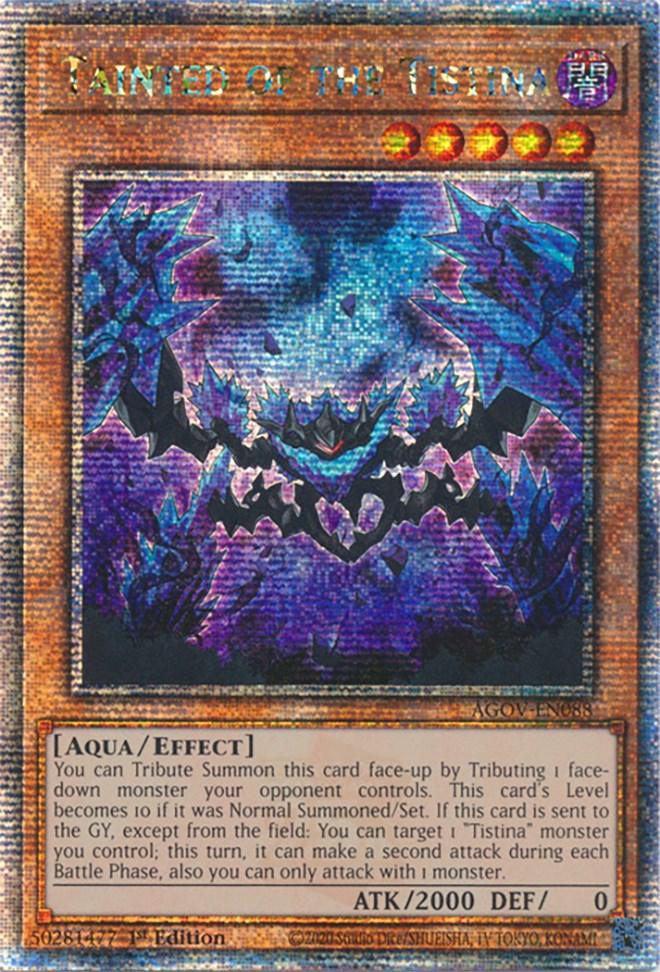 Tainted of the Tistina (Quarter Century Secret Rare) [AGOV-EN088] Quarter Century Secret Rare - POKÉ JEUX