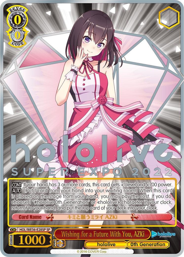 Wishing for a Future With You, AZKi (Foil) [hololive production Premium Booster] - POKÉ JEUX