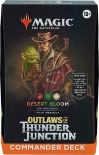 Magic The Gathering: Outlaws of Thunder Junction - Desert Bloom Commander Deck