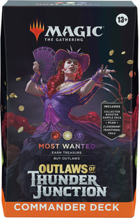 Magic The Gathering: Outlaws of Thunder Junction - Most Wanted Commander Deck