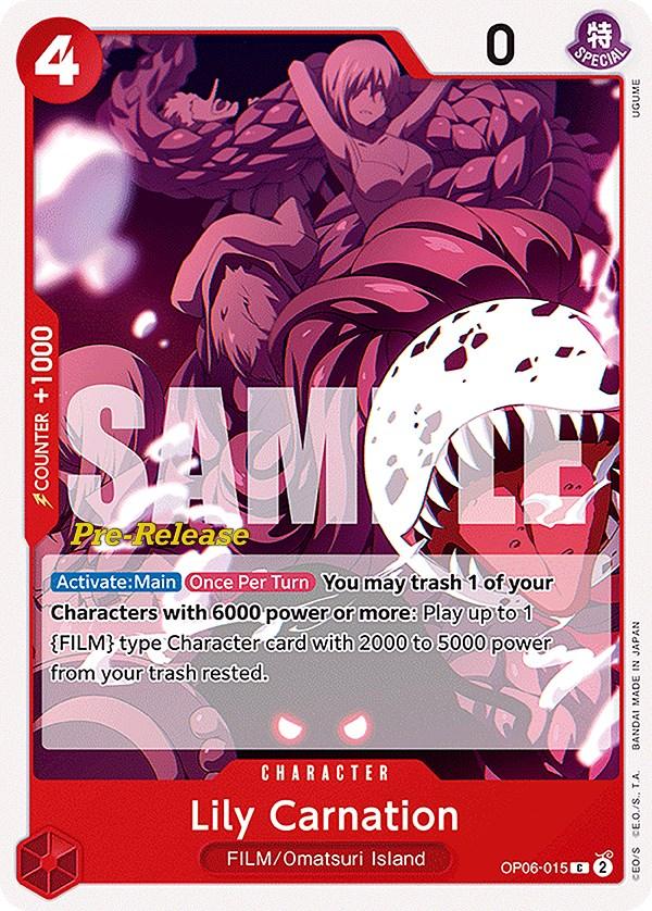 Lily Carnation [Wings of the Captain Pre-Release Cards] - POKÉ JEUX