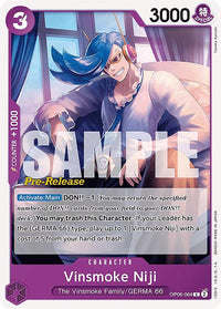 Vinsmoke Niji (064) [Wings of the Captain Pre-Release Cards] - POKÉ JEUX