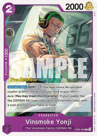 Vinsmoke Yonji [Wings of the Captain Pre-Release Cards] - POKÉ JEUX