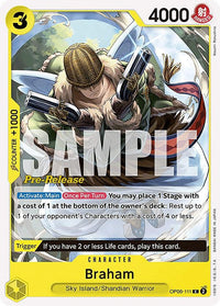 Braham [Wings of the Captain Pre-Release Cards] - POKÉ JEUX