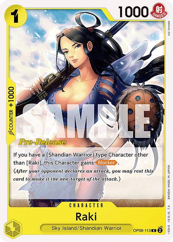 Raki [Wings of the Captain Pre-Release Cards] - POKÉ JEUX