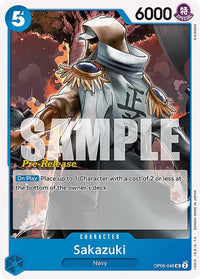 Sakazuki [Wings of the Captain Pre-Release Cards] - POKÉ JEUX