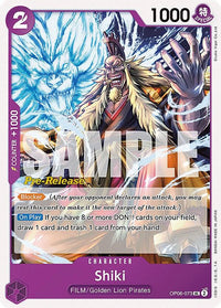 Shiki [Wings of the Captain Pre-Release Cards] - POKÉ JEUX