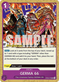 GERMA 66 [Wings of the Captain Pre-Release Cards] - POKÉ JEUX