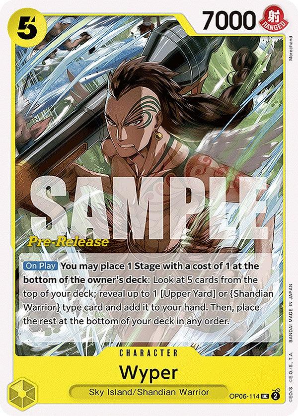 Wyper [Wings of the Captain Pre-Release Cards] - POKÉ JEUX