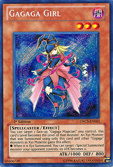 Gagaga Girl [ORCS-EN003] Secret Rare - POKÉ JEUX