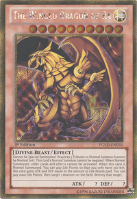 The Winged Dragon of Ra [PGLD-EN031] Gold Secret Rare - POKÉ JEUX