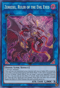 Zerrziel, Ruler of the Evil Eyed [INCH-EN031] Secret Rare - POKÉ JEUX