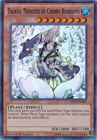 Talaya, Princess of Cherry Blossoms [MP14-EN089] Super Rare - POKÉ JEUX