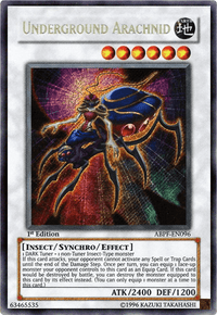 Underground Arachnid [ABPF-EN096] Secret Rare - POKÉ JEUX