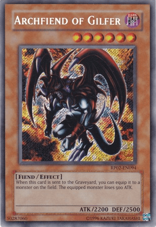 Archfiend of Gilfer [RP02-EN094] Secret Rare - POKÉ JEUX