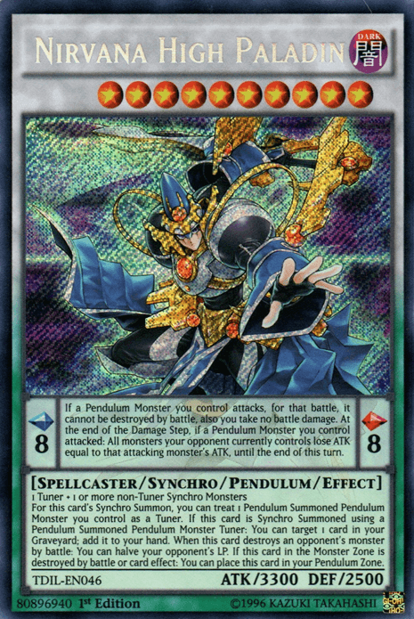 Nirvana High Paladin [TDIL-EN046] Secret Rare - POKÉ JEUX