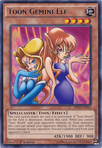 Toon Gemini Elf [BP03-EN014] Rare - POKÉ JEUX