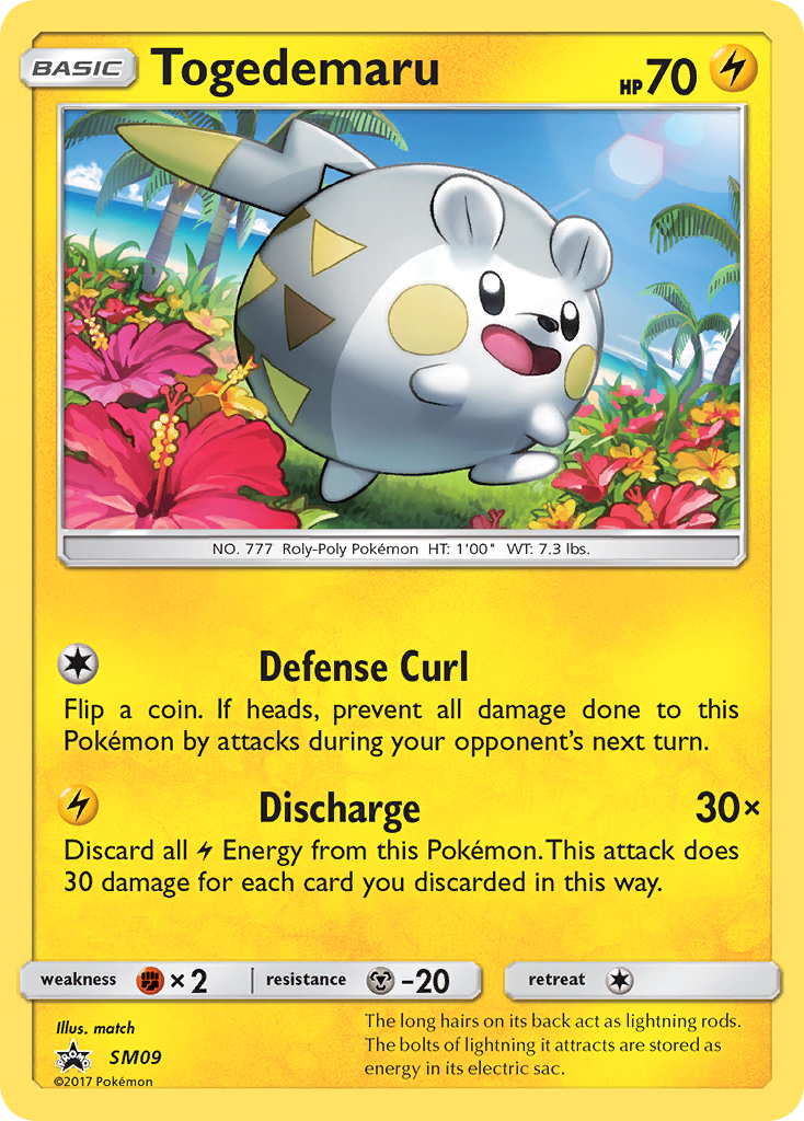 Togedemaru (SM09) [Sun & Moon: Black Star Promos]