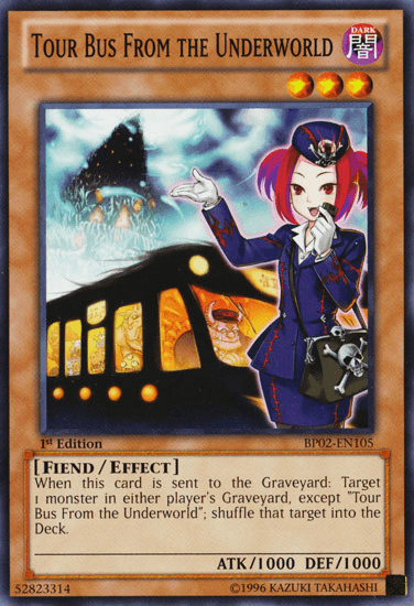 Tour Bus From the Underworld [BP02-EN105] Mosaic Rare - POKÉ JEUX