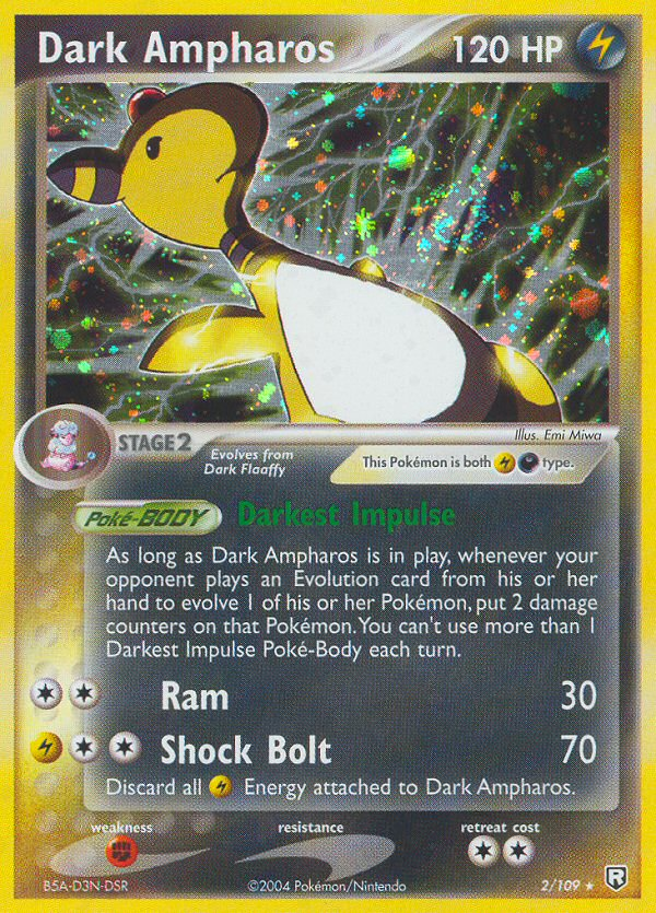 Dark Ampharos (2/109) [EX: Team Rocket Returns]