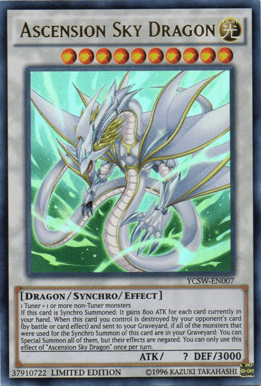 Ascension Sky Dragon [YCSW-EN007] Ultra Rare - POKÉ JEUX