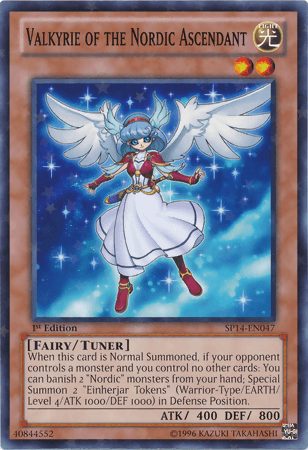 Valkyrie of the Nordic Ascendant [SP14-EN047] Starfoil Rare - POKÉ JEUX