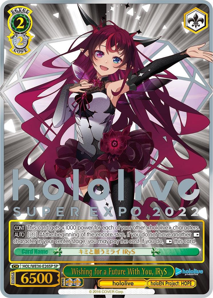 Wishing for a Future With You, IRyS (Foil) [hololive production Premium Booster] - POKÉ JEUX